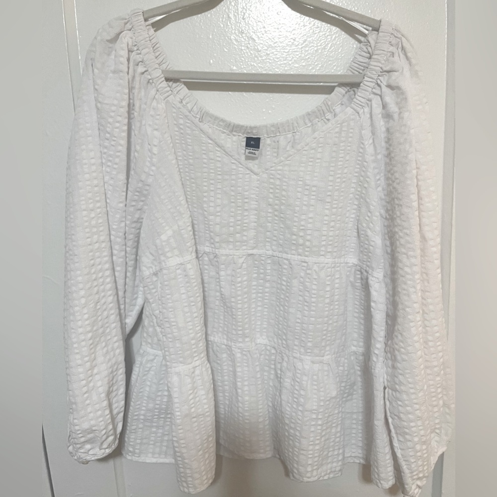Old Navy White Blouse